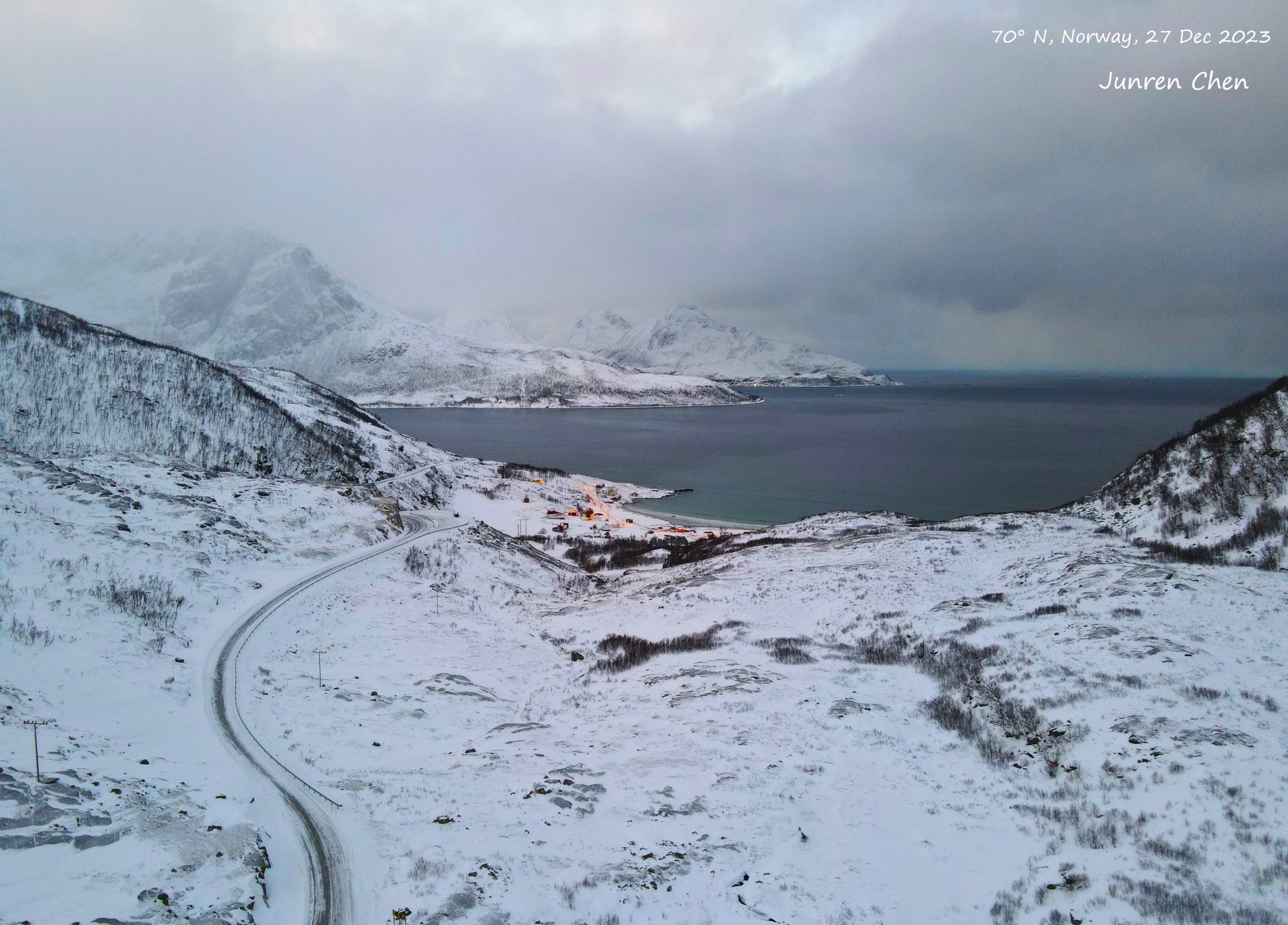 Christmas vacation 2023, Tromso, Norway